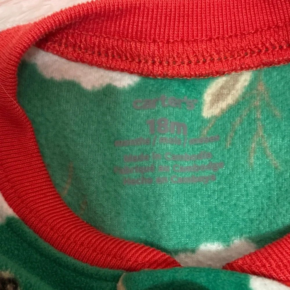 Carter's footie pajamas